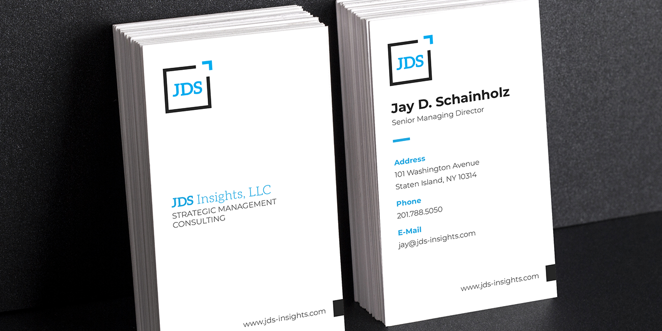 JDS Insights Business Card Design