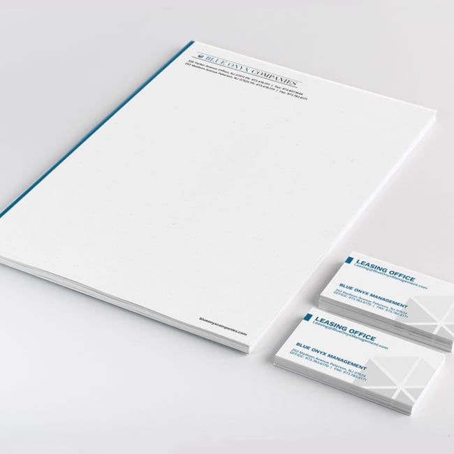 Blue Onyx Companies Stationary