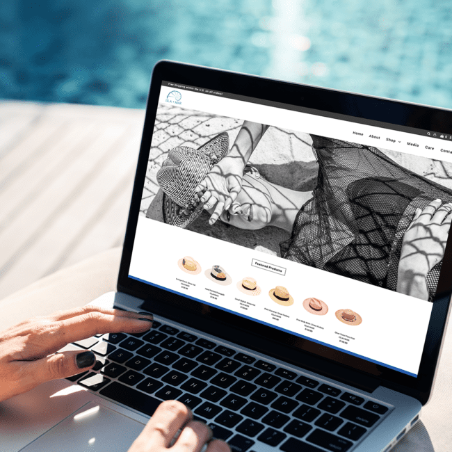 Isla + Mar Website Design